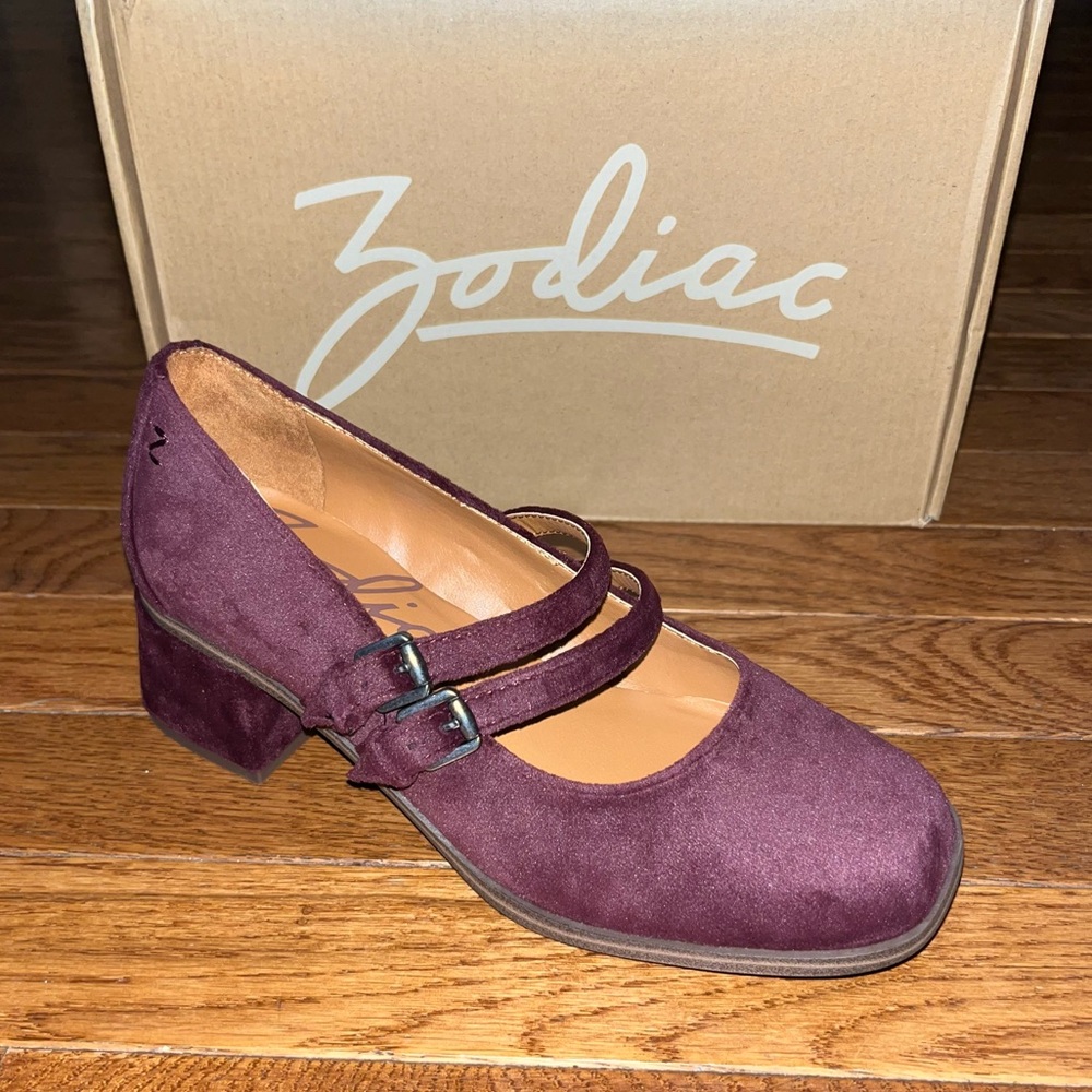 Zodiac Burgundy Heels
